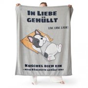 BEDSURE Kuscheldecke Bulldogge f&uuml;r nur 5,20 &euro;