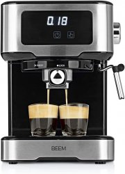BEEM Espresso Touch Siebtr&auml;ger Espressomaschine im professioneller Milchschaumd&uuml;se