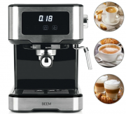 Beem Espresso Touch Siebtr&auml;germaschine mit Milchschaumd&uuml;se