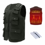 Beheizte Weste Herren - 5 Modus Einstellbar Beheizte K&auml;ltewiderstand - f&uuml;r 49,99&euro; statt 69,99&euro;