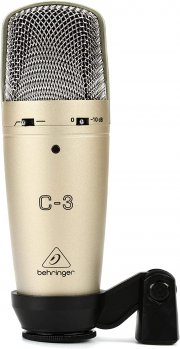 Behringer C-3 Studio-Kondensatormikrofon mit Doppelmembran