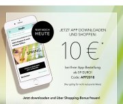 Bei Douglas kann man die App runterladen und 10 EUR Rabatt auf die Bestellung bekommen
