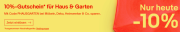 Bei Ebay: 10% Rabatt auf Haus und Garten
