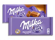 bei Rewe gibt es Milka Schokolade im Angebot! 0,65&euro; je Tafel