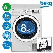 Beko DE8535RX0 W&auml;rmepumpentrockner 8kg A+++