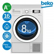 Beko DE8535RX0 W&auml;schetrockner A+++ 8kg