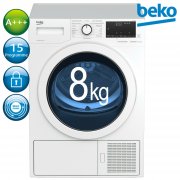 Beko DH85T6GXV W&auml;rmepumpentrockner 8kg A+++ 