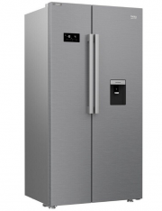 Beko GNE63521DXB K&uuml;hl-/Gefrierkombination Edelstahllook No Frost & Wasserspender