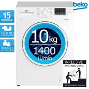Beko WMB101434LP1 Waschmaschine 10 kg mit AddXtra Nachlegefunktion