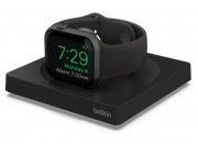 Belkin Apple Watch Ladeger&auml;t mit Weckermodus (Schwarz) Schnellladung ab Apple Watch Series 7