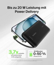 Belkin BoostCharge Power Delivery 10.000 mAh Powerbank mit integriertem Kabel