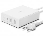 Belkin BoostCharge Pro 4-Port-GaN-Ladeger&auml;t (108 Watt) 2x USB-C + 2x USB-A