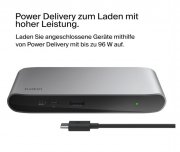 Belkin Connect Thunderbolt 4 Docking-Station | 5-in-1-USB-C-Multiport-Core-Hub mit 96 W PD
