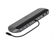 Belkin Connect Universal-USB-C-11-in-1-Pro-Dock (INC014btSGY) | Anschluss von bis zu 3 Monitoren