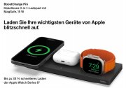 Belkin MagSafe (drahtloses) 3-in-1-Ladeger&auml;t - MFi-zertifiziertes Ladepad (15W)