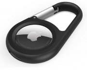 Belkin Secure Holder AirTag Schutzh&uuml;lle mit Karabinerhaken (Schwarz)