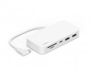 Belkin USB-C-6-in-1-Multiport-Hub mit Halter