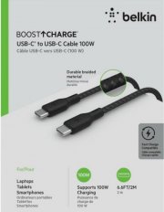 Belkin USB-C/USB-C-Ladekabel (3 m) 100 W Power Delivery (USB-IF-zertifiziert)
