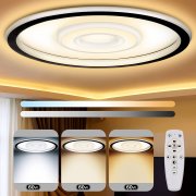 Belle 60W 3600LM LED Deckenleuchte Dimmbar mit Fernbedienung