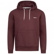 BEN SHERMAN Raised Rubber Herren Hoodie 0072157-BORDEAUX