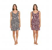 Benetton Damen &Auml;rmelloses Kleid Skater-Optik luftiger Viskose