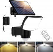 BENMA Outdoor LED Solarlampe mit Bewegungsmelder inkl. Fernbedienung