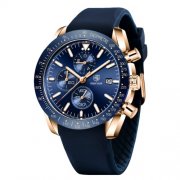 BENYAR Herrenuhr in Blau/Gold f&uuml;r 42,48&euro; reduziert
