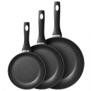 BergHOFF Essentials Bratpfannenset 3-teilig 20, 24 und 28 cm
