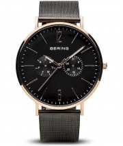 Bering 14240-163 Classic Collection Armbanduhr mit Edelstahl Armband und Saphirglas