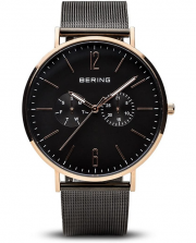 BERING 14240-163 Herren Classic Collection Armbanduhr mit Edelstahl Armband und Saphirglas