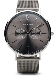 BERING 14240-308 Classic Collection Herren Armbanduhr mit Edelstahl Armband und Saphirglas