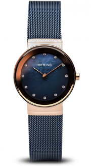 BERING Damen-Armbanduhr Analog Quarz Edelstahl 10126-367