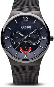 BERING Herren-Armbanduhr Analog Quarz Edelstahl 33440-227