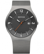 BERING Solar Collection Herren Armbanduhr mit Edelstahl Armband und Saphirglas