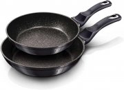 BerlingerHaus Carbon Pro Metallic Line Bratpfannen-Set 2-teilig 22 cm + 26 cm
