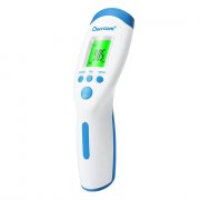 Berrcom Infrarot Digital Stirnthermometer mit 3 Farben Fieberalarm