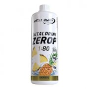 Best Body Nutrition ZEROP Vital Ananas Drinkkonzentrat (1L) f&uuml;r 80L f&uuml;r nur 10,25&euro;