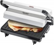 Bestron APM123 Kontaktgrill und Sandwichmaker mit Auffangschale und Cool-Touch-Handgriff