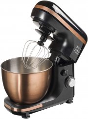Bestron Copper Collection AKM900CO K&uuml;chenmaschine inkl. Schneebesen, Knethaken und R&uuml;hrarm