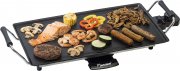 Bestron elektrischer Tischgrill, Plancha-/Teppanyaki-Grillplatte mit Antihaftbeschichtung
