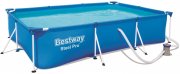 Bestway Steel Pro Frame Pool Set ca. 300 x 201 x 66 cm inkl. Filterpumpe f&uuml;r 104,94 Euro