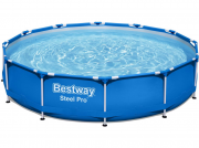 Bestway Steel Pro Frame Pool Set &Oslash;305 x 76 cm inkl. Kartuschenfilter