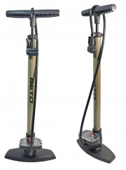 Beto 11bar Stand-Luftpumpe mit Manometer f&uuml;r alle Ventile