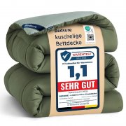 Bettdecke mit integriertem Bezug von BEDSURE reduziert