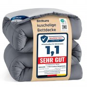 Bettdecke von BEDSURE mit integriertem Bezug f&uuml;r unter 30&euro;