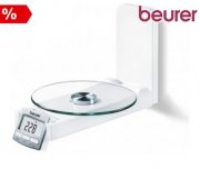 Beurer KS 52 Design-Wand-K&uuml;chenwaage wei&szlig;