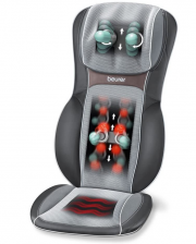 Beurer MG 295 Massagesitzauflage mit 4 Shiatsu Massagek&ouml;pfe und W&auml;rmefunktion