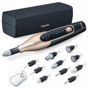 Beurer MP 84 Special Edition Manik&uuml;re-/Pedik&uuml;reset elektrische Nagelfeile mit Akku inkl. 10 Aufs&auml;tze