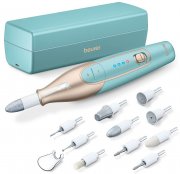 Beurer MP84 Akku Manik&uuml;re- und Pedik&uuml;re-Set mit 10 Aufs&auml;tze