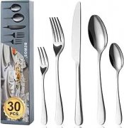 BEWOS Besteckset 30 Teile f&uuml;r 6 Personen f&uuml;r nur 23&euro;